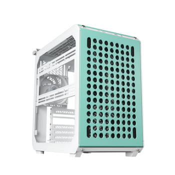 Cooler Master Qube 500 Flatpack Macaron Edition Midi Tower Crema De Color, Color Menta, Rosa