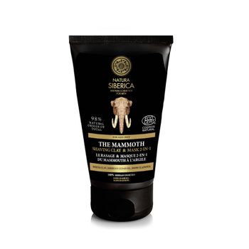 Natura Siberica El Mamut Arcilla Afeitado Perfecto 2 En 1 Jabon Y Mascarilla