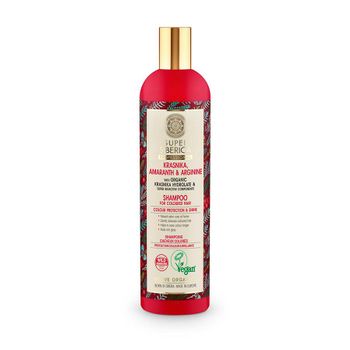 Champú Para Cabello Teñido Con Arándano De Kambchatka, Amaranto Y Arginina Natura Siberica 400 Ml