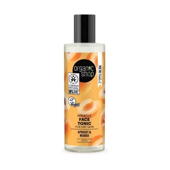 Tónico Facial Milagroso Para Piel Seca Albaricoque Y Mango, Organic Shop 150 Ml