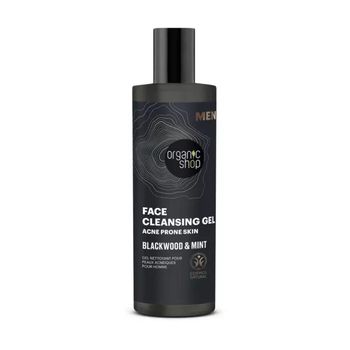 Gel Limpiador Para Piel Acneica Corteza De Roble Y Menta, Organic Shop 200 Ml