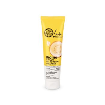 Gel Limpiador Facial  En Espuma Natura Siberica  140 Ml