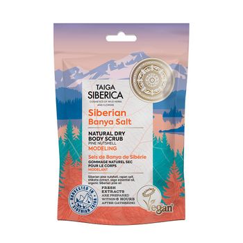 Exfoliante Corporal Seco Natural Remodelador Taiga Natura Siberica 250 Ml