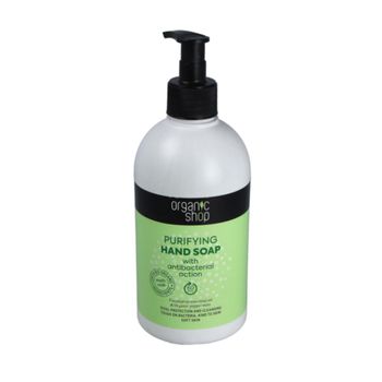 Jabón De Manos Purificante Con Acción Higienizante, Organic Shop 500 Ml