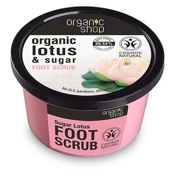 Organic Shop Exfoliante Para Los Pies De Loto De Azúcar 250 Ml