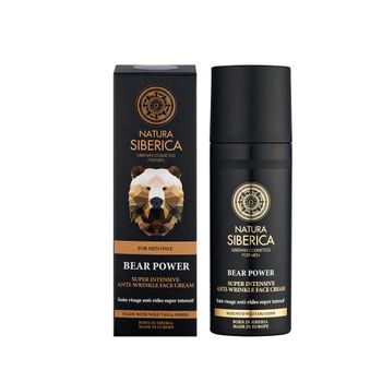 Natura Siberica El Poder Del Oso - Crema Facial Intensiva Antiarrugas