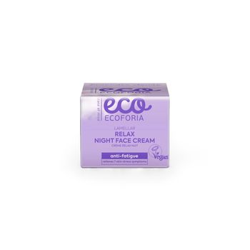 Crema De Noche Facial Relajante  Ecoforia   50 Ml