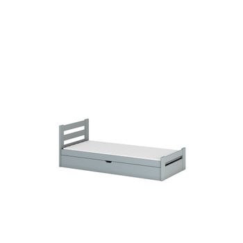 Cama Individual Nela 80x180 Gris