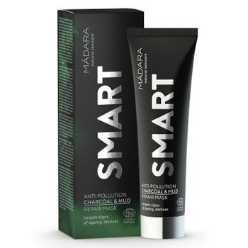 Madara Smart Anti-oxidants Mascarilla Repair Antipolucion Charcoal&mud 60ml