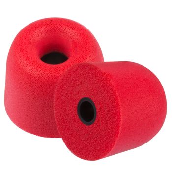 Xcessor Tapones Comodos De Espuma Para Auriculares 4 Pares (juego De 8 Piezas) - Fx-30 (pequeña, Rojo)