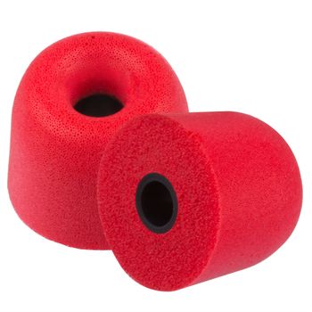 Xcessor Tapones Comodos De Espuma Para Auriculares 4 Pares (juego De 8 Piezas) - Fx-40 (medio, Rojo)