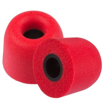 Xcessor Tapones Comodos De Espuma Para Auriculares 4 Pares (juego De 8 Piezas) - Fx-49 (medio, Rojo)