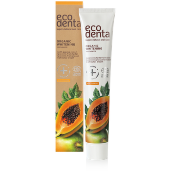 Ecodenta Pasta Dental Cosmos Organic Papaya Whitening 75 Ml