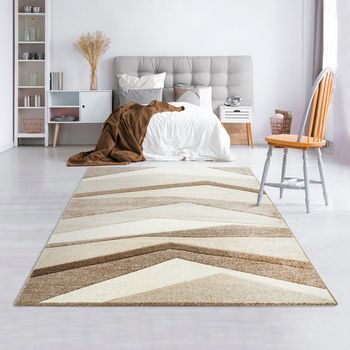 Alfombra Pie De Cama Soho 4936 Beige 060x110 Cm. con Ofertas en Carrefour