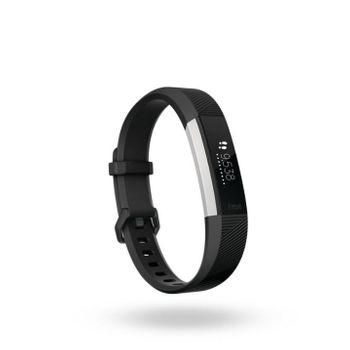 Smartwatch Fitbit Alta Hr L Dial Plata 38 Mm Pulsera De Ejercicio De Silicona