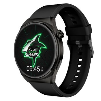 Smartwatch Xiaomi Black Shark S1 Esfera Negra 46mm Correa Goma