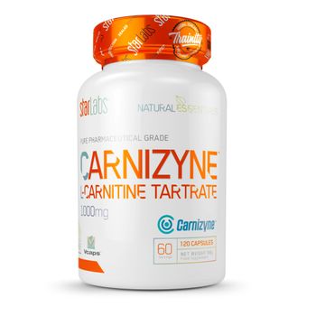 Carnizyne  120 Capsulas Ultrapure L-carnitine Tartrate