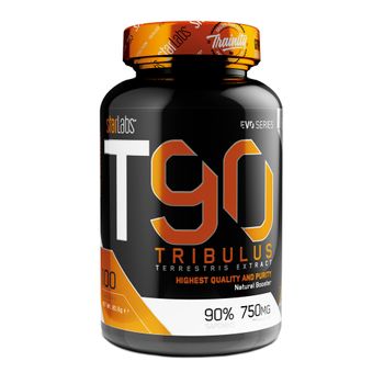 T90 Efectos  Anabólicos Y Afrodisiacos 100 Capsulas Tribulus Terrestris Al 90% De Saponinas