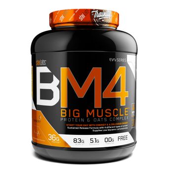 Bm4 Galletas De La Abuela Para Musculos Grandes Big Muscle Grannys Coockies 2000 Gr 60% Proteina Secuencial / 30% Carbohidratos