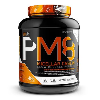 Pm8 100% Crema Micelar De Caseína Banana Micellar Casein Banana Cream 1800 Gr Caseina Micelar Con Enzimas Y Probióticos