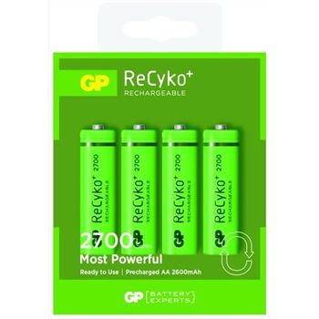 Pila Recargable Lr6-aa 1,2v. 2700mah (pack 4) G145