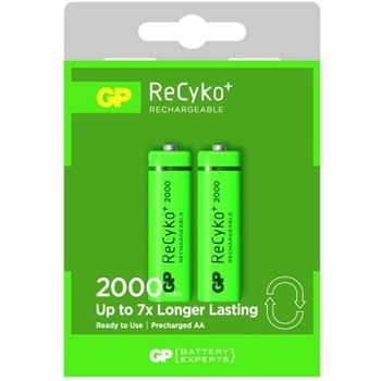 Pila Recargable Lr6-aa 1,2v. 2100mah (pack 2) G284