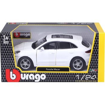 Porsche Macan Blanco Escala 1:24 Bburago 18-21077w