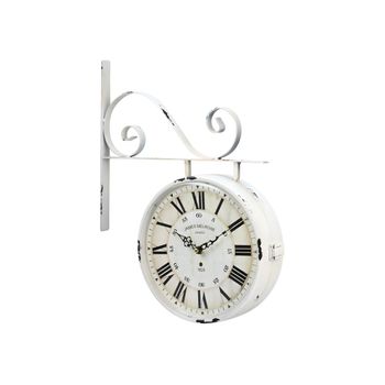 Reloj De Pared Faubourg  34x9x41.5 Cm Color Blanco Vente-unique