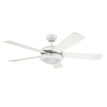 Ventilador Westinghouse Comet 78017 - 132 Cm, Acabado Blanco