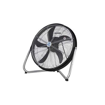 Ventilador De Suelo Westinghouse 72716 Yunco Ii, De 50cm, Negro/plata