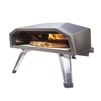 Gas Pizza Hort - Giuliz - Ovni 12 - Pizza De Pizza Incluida | Ideal Para Cocina Al Aire Libre | Compacto Y Portátil | Acero Inoxidable | Trendyflair