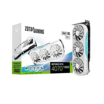 Tarjeta Gráfica Zotac Rtx 4070ti Super Trinity Oc White Ed