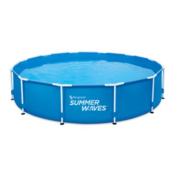 Piscina Redonda Tubular 3,66mx76cm Azul