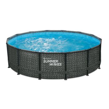 Piscina Redonda Tubular 4,27mx107cm Rattan