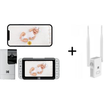 Kodak Cherish C525p Vídeo Monitor Smart Baby  - Refuerzo De Señal R100 Gratuito