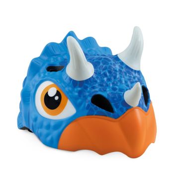 Casco Animal Fantasía (s/m) 49-55 Cm Triceratops Azul