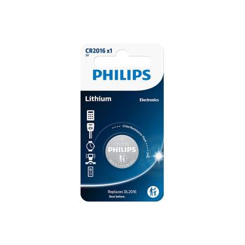 Pilas Philips Litio Cr2016 3v Pack 1