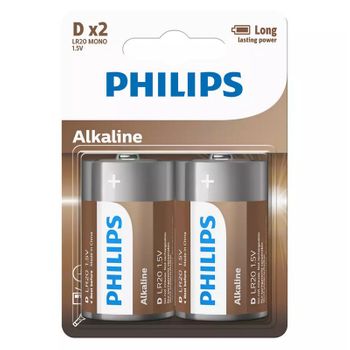 Philips Lr20a2b/10 Pila Alcalina Power