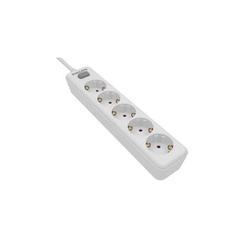 Base Multiple Philips 5 Tomas Con Interruptor Cable 1.5m