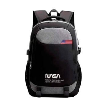 Nasa Bag02 Travel Black / Mochila Para Portátil 15.6"