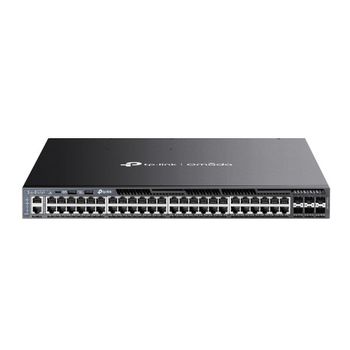 Tp-link Omada Sg6654xhp Switch Gestionado L3 Gigabit Ethernet (10/100/1000) Energía Sobre Ethernet (poe) 1u Negro