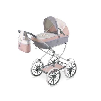 Coche Reborn plegable con sombrilla - muñecas 55 cm. vintage 82044