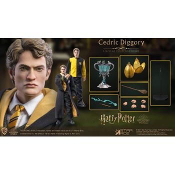 Figura Cedric Diggory Harry Potter Escala 1/6 Edicion Deluxe