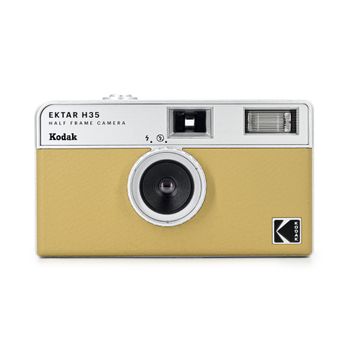 Kit Cámara De Película Kodak Ektar H35 Beige + Película 35mm Half Frame