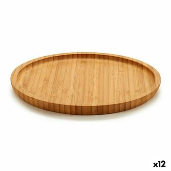 Ensaladera oval de bambú 32 cm