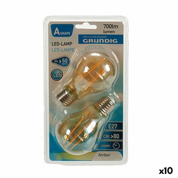 Bombilla Led Grundig 8 W 2300 K E27 Ambar 700 Lm (10 Unidades) (6 X 10 X 6 Cm)