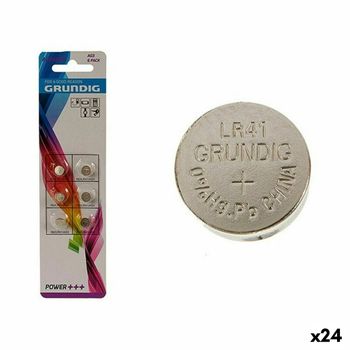 Pilas De Botón Alcalinas Grundig Lr41 Ag3 (24 Unidades)