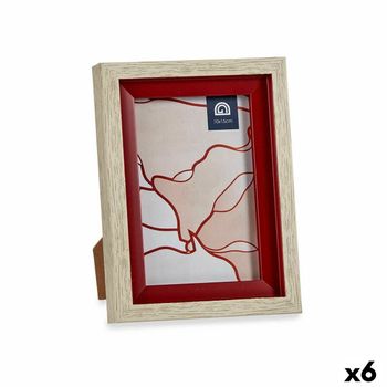 Pack 2 Cuadros Decorativos Con Marco De Madera Y Cristal 43x3x53cm Circulos  con Ofertas en Carrefour