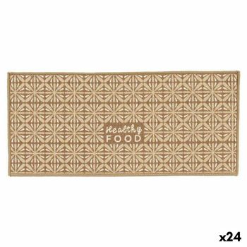 Alfombra Healthy Food 90 X 40 Cm Beige (24 Unidades)