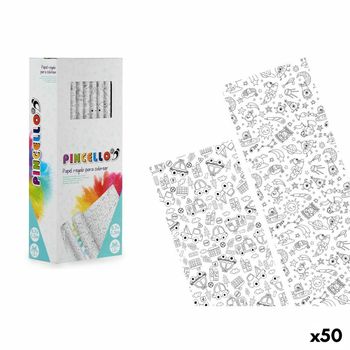 Papel De Regalo 0,7 X 1,5 M Pincello